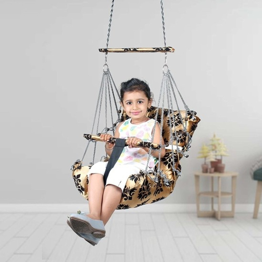 shreeko Cotton Swing Chair Jhula for 1 9 year old kid children