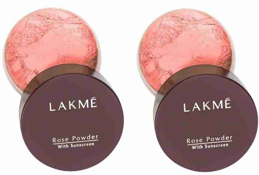 Lakmé Rose Powder with Sunscreen - Warm Pink Compact - Price in