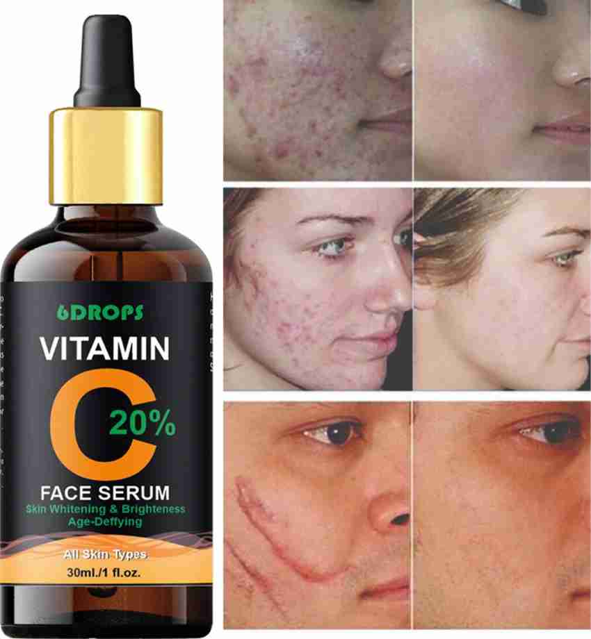 6Drops Skin Brightening Vitamin C 0.5 Ferulic Acid Face Serum