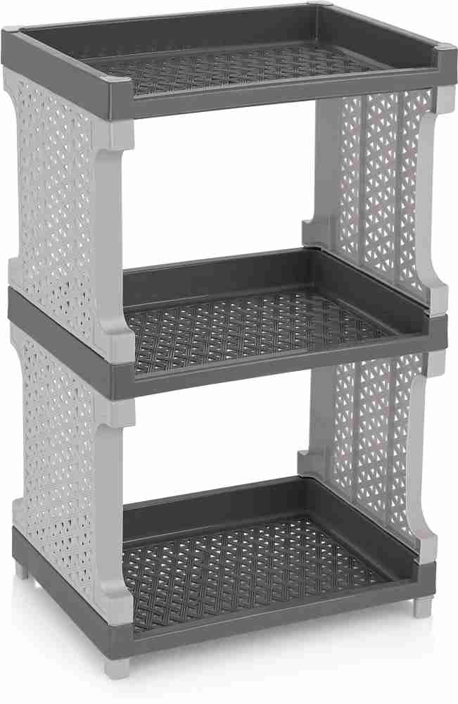 Flipkart SmartBuy Dish Drainer Kitchen Rack Plastic, Steel Price