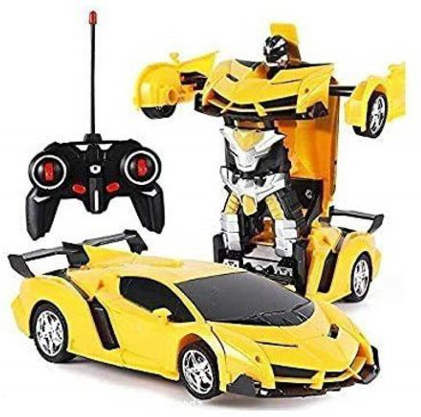 Bluebells India 2in1 Convertible RC Robot Car Deformation Toy for