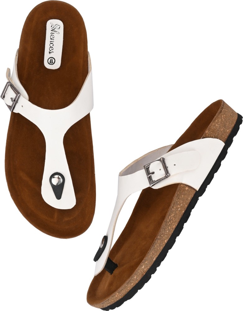 sole cork flip flops mens