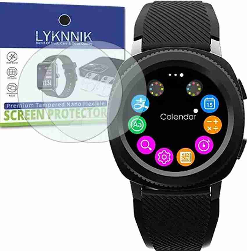 LYKNNIK Screen Guard for MICROWEAR L2 Smartwatch Smartwatch
