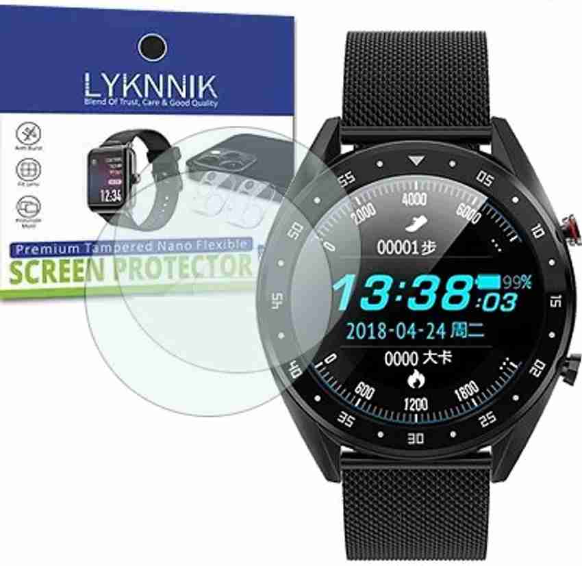 LYKNNIK Screen Guard for MICROWEAR L7 Smartwatch Smartwatch