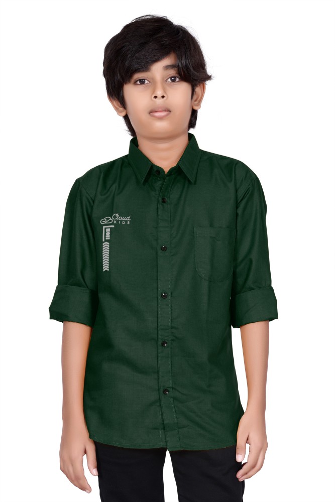 Green shirt hot sale for boys