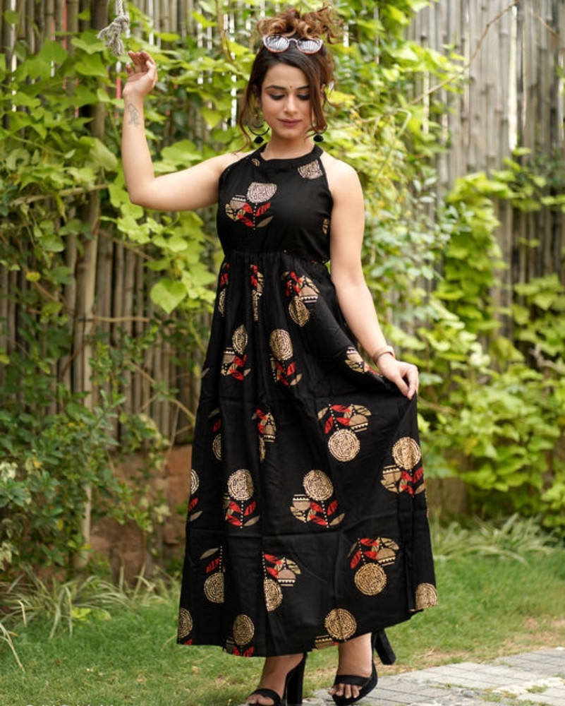 Black ethnic dress online new arrivals