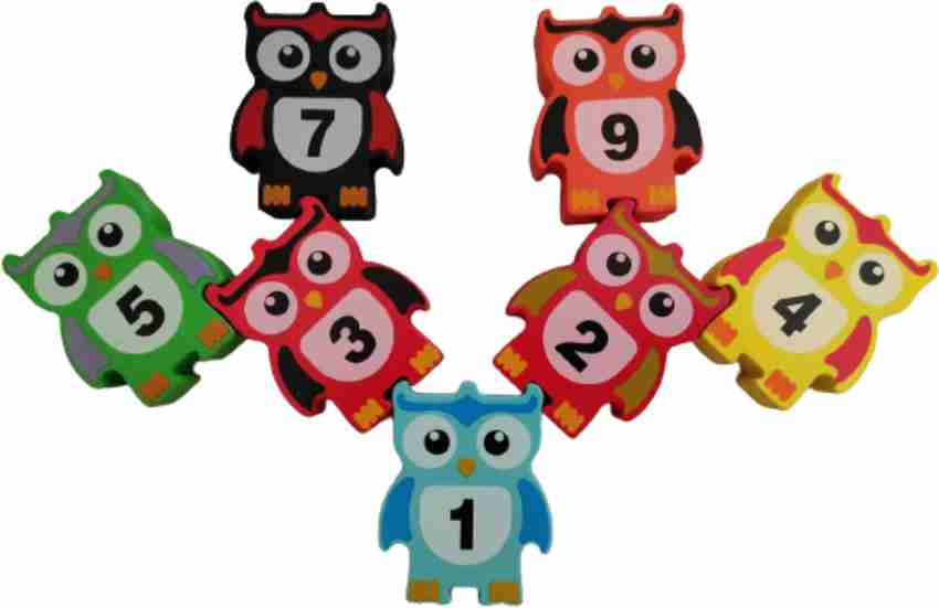 Owl stacking toy hot sale