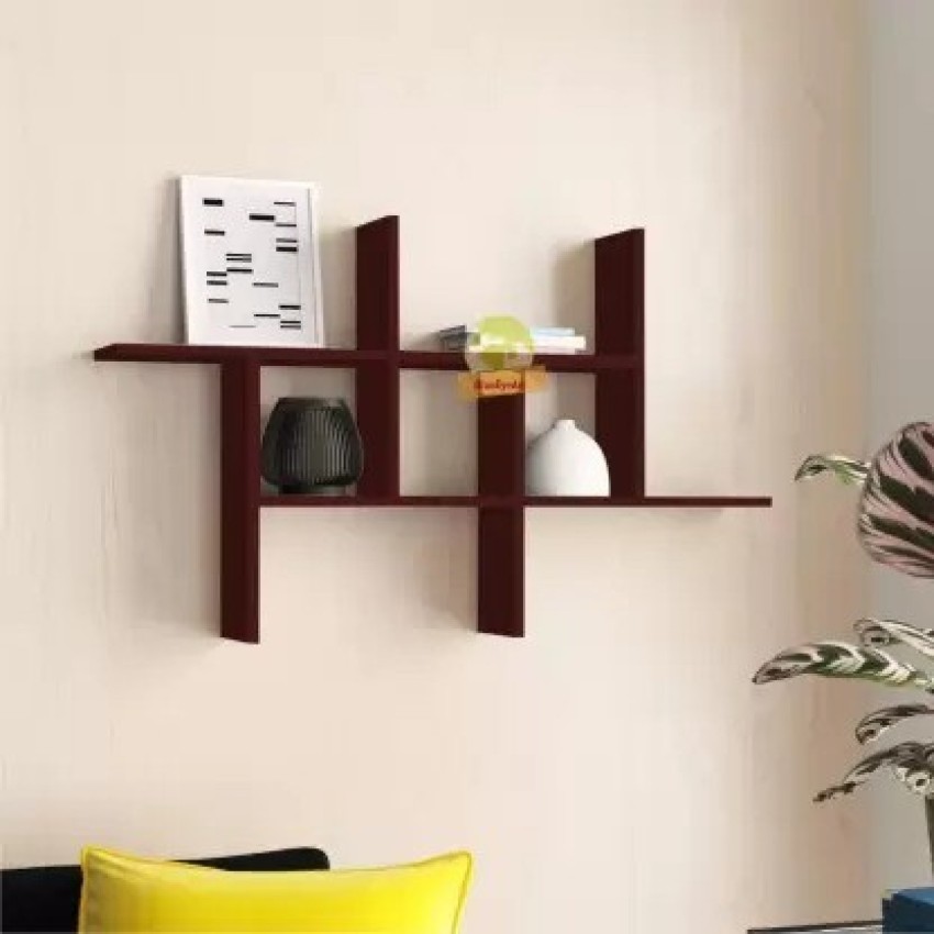 INDIAN DECOR SZY shopies holder shelf and a wall stick shelf