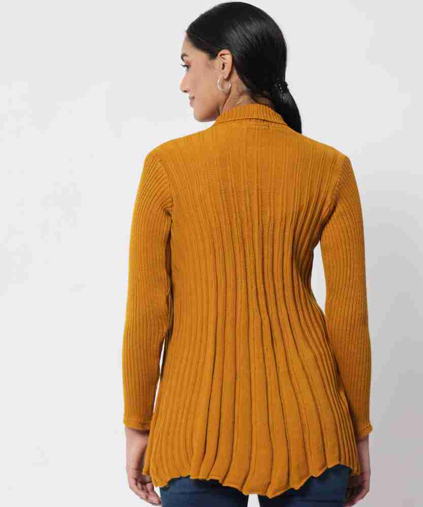 Yellow shrug cheap sweater