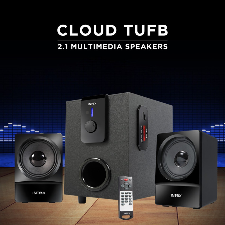 Intex 2.1 speakers top flipkart
