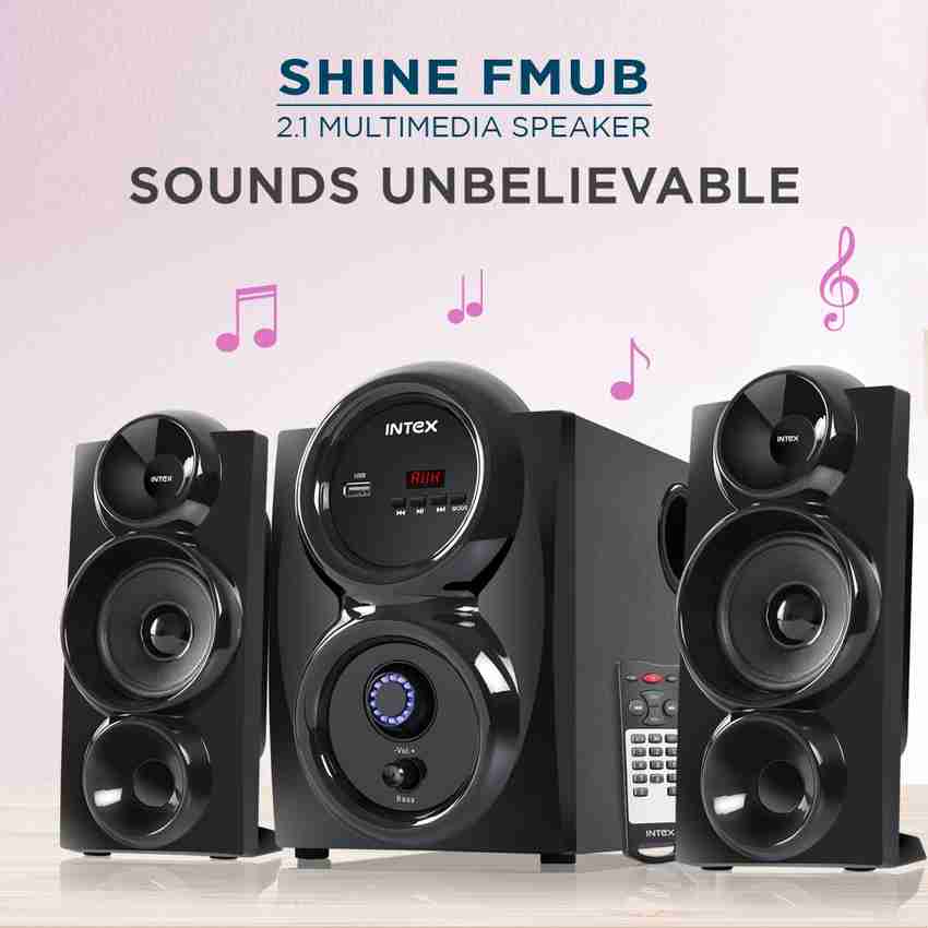Intex it 350 sales 2.0 multimedia speakers