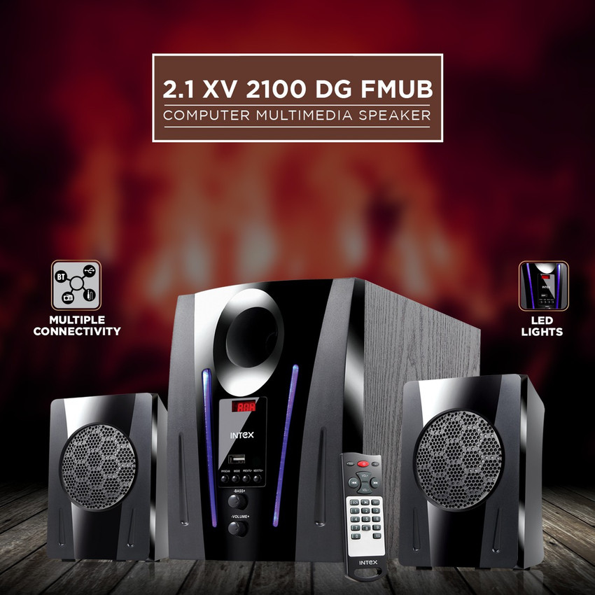 Buy Intex DIGI 2100 FMUB 2.1 40 W Bluetooth Home Theatre Online
