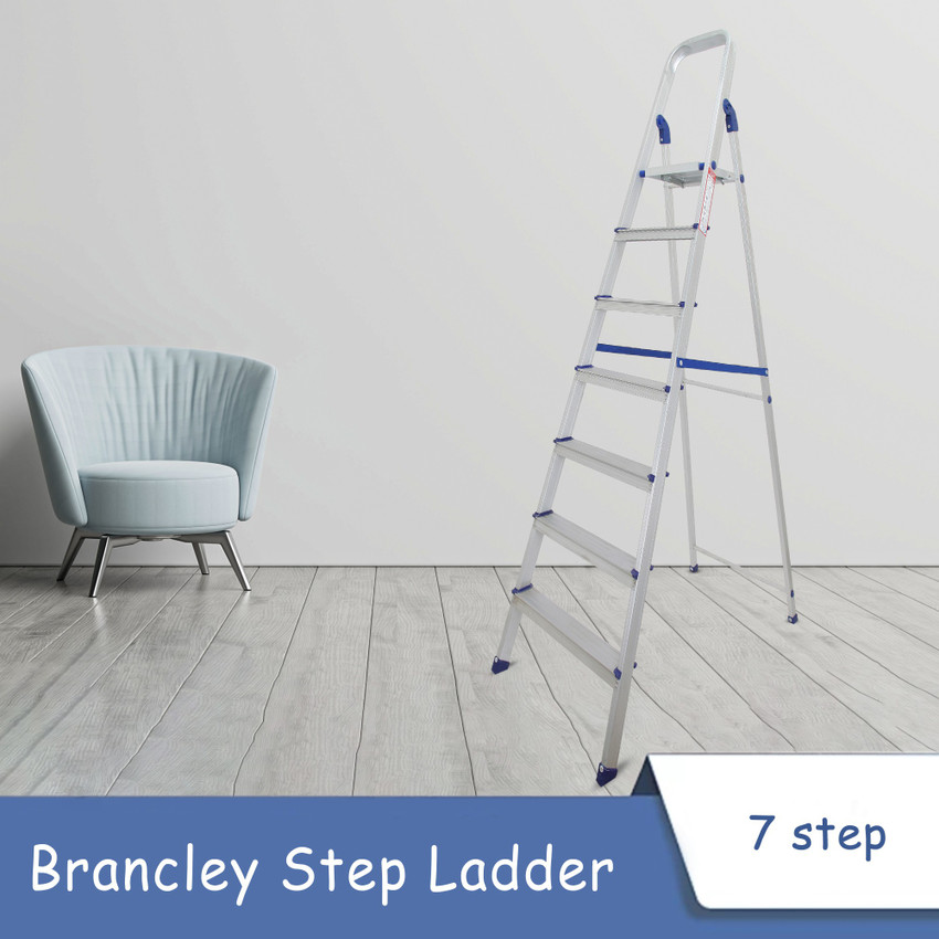 Brancley Premium 7 Step Ce Certified Aluminium Ladder Price in
