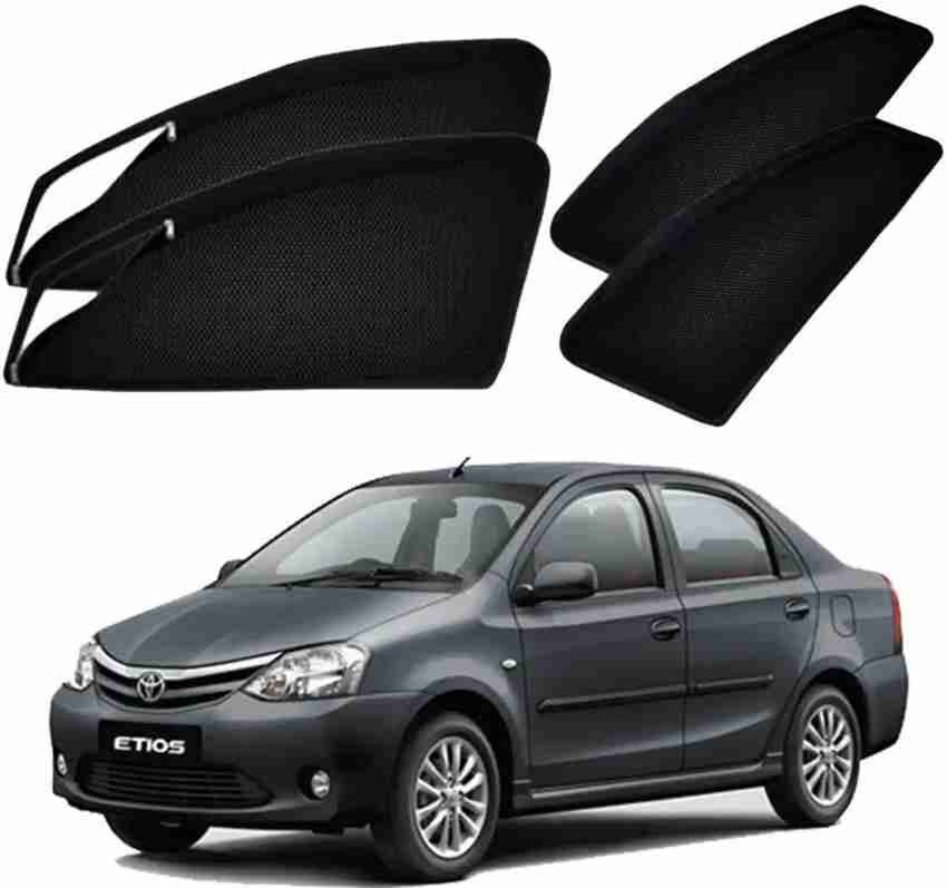 Toyota etios deals window shades