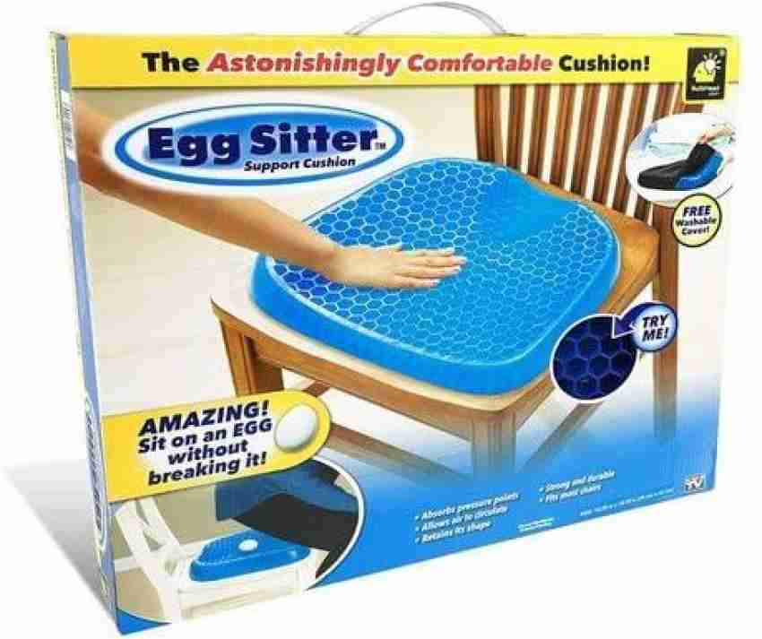 Egg Sitter Gel Seat Cushion Thick Support Non-Slip Cover