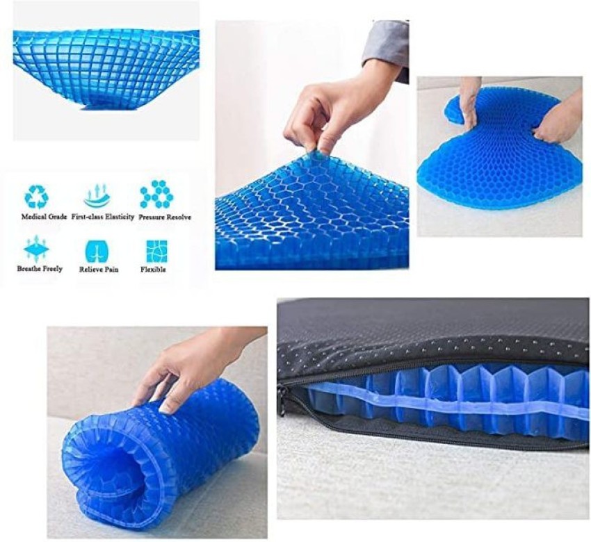 The Egg Sitter Large Gel Seat Cushion for Long Sitting, Gel Cushion fo