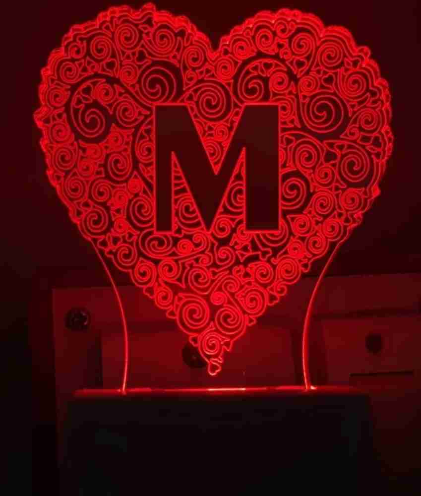 MANTRA ENTERPRISE 28 3D MLOVE Night Lamp Price in India - Buy 