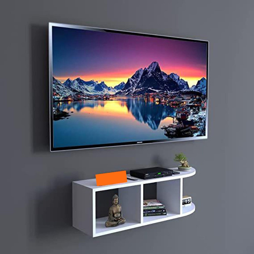 wall mounted small tv unit