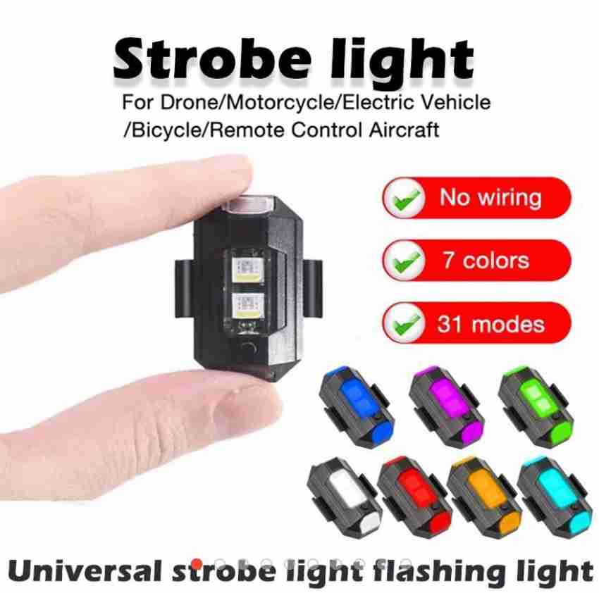 Bicycle store flashing lights