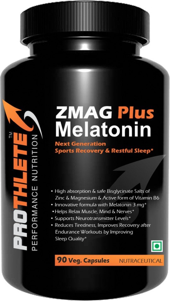 PROTHLETE ZMAG MELATONIN 3mg PLUS Zinc Magnesium Bis glycinate