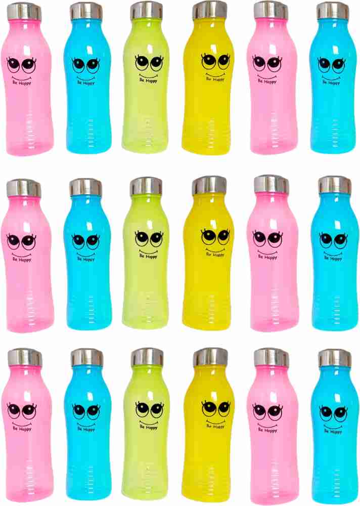 Kivya Return Gifts For Kids Birthday Party In Bulk Smiley Water  Bottles,Gift for kids 500 ml Water Bottles - School Water Bottle