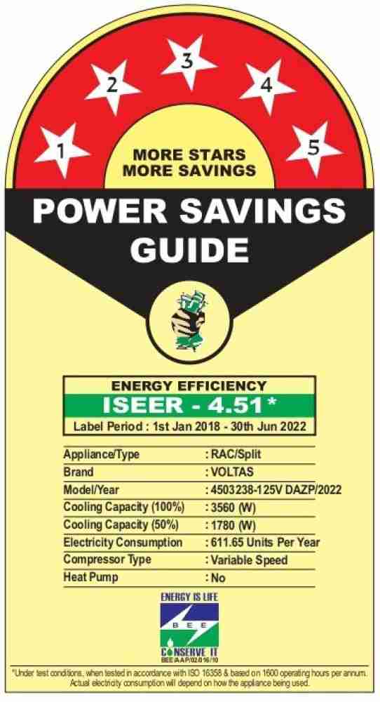 voltas 125v dazp