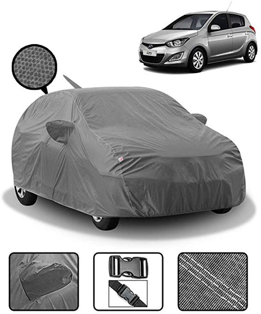 Anlopeproducts Car Cover For Hyundai i20 Magna O With Mirror