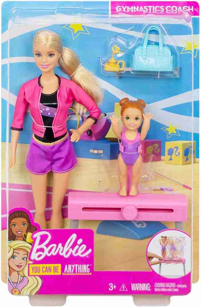 BARBIE Gymnastics Coach Dolls and Playset Gymnastics Coach Dolls