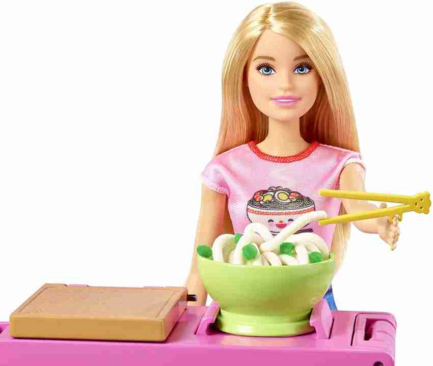 BARBIE Careers Noodle Bar Playset with Doll Workstation and