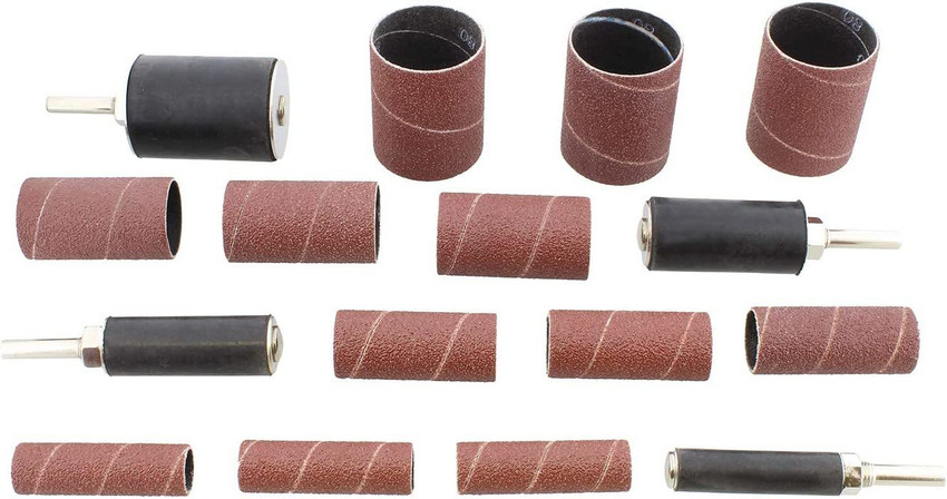 Sanding drum for drill clearance