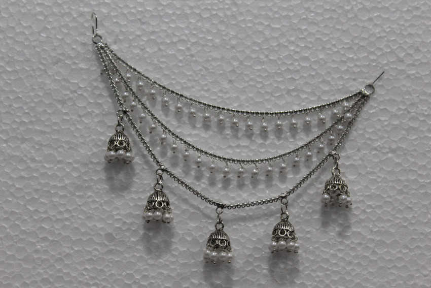 Silver ear chain online