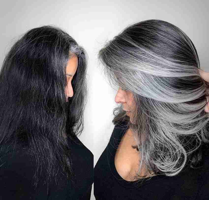 Grey wig dye deals