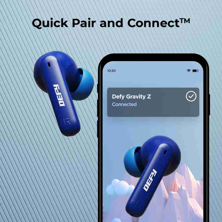 Defy Gravity Z TWS Budget Earbuds With Upto 50-Hour Playback Time