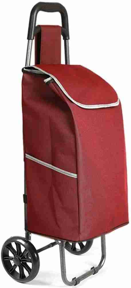 BUCKETLIST Shopping Bag with Wheels Luggage Trolley Price in India Buy BUCKETLIST Shopping Bag with Wheels Luggage Trolley online at Flipkart