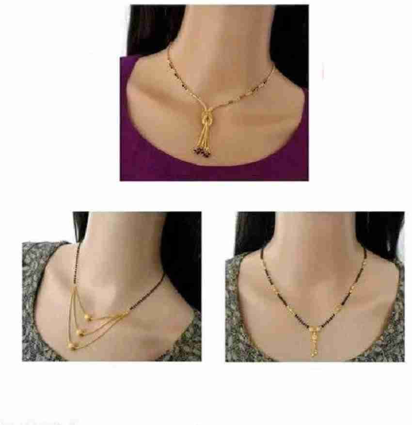 Ladies beautiful store alloy mangalsutra