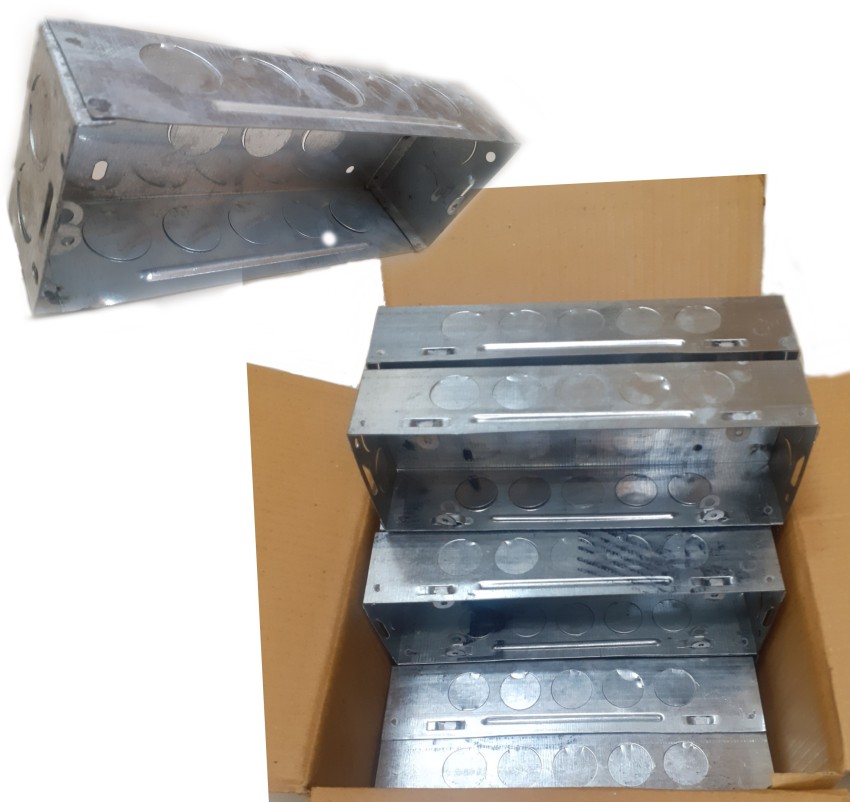 Urania Metal 8 Module GI BOX 10 Nos. Metal Electrical Box Price in