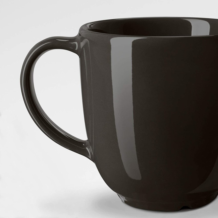 BACKIG Mug, black, 12 oz - IKEA
