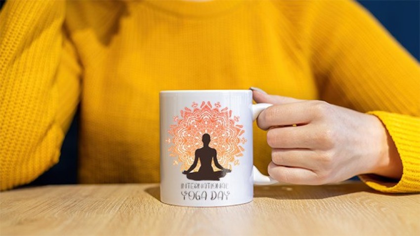 Yoga Coffee Mugs for Sale