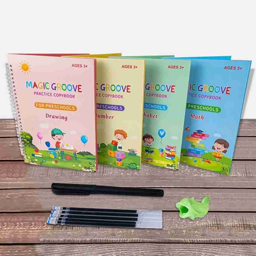 LETTER THEME GROOVED Handwriting Practice Kit Preschool