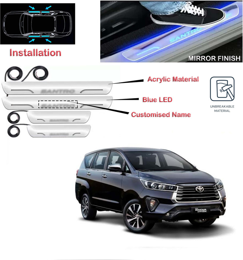 Innova crysta new arrivals footstep price