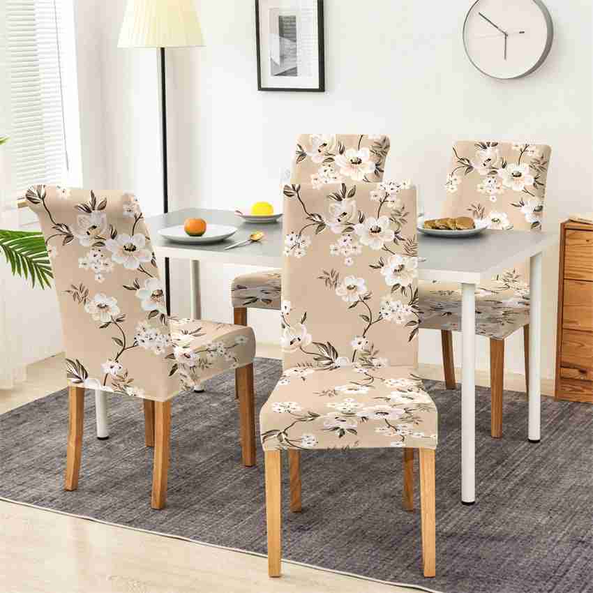 DECORIAN Polycotton Floral Chair Cover Price in India Buy DECORIAN Polycotton Floral Chair Cover online at Flipkart