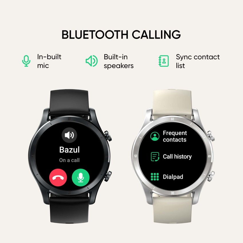 Realme watch call deux function