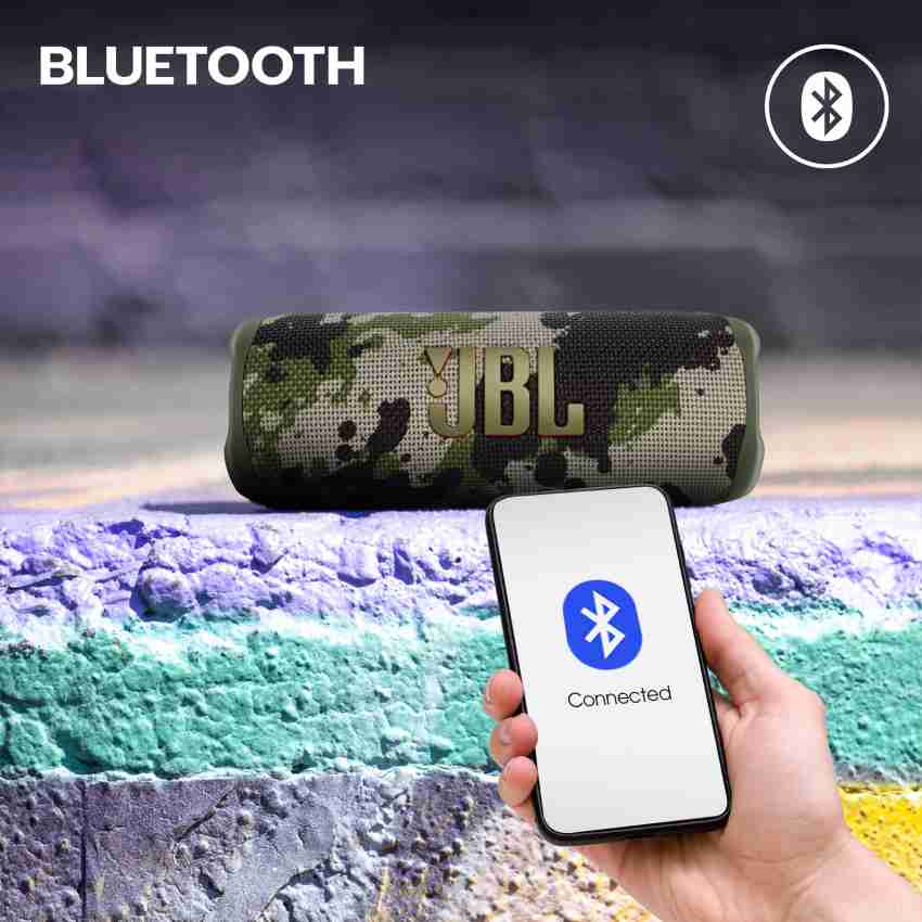 JBL Flip 6 Waterproof Portable Wireless Bluetooth Speaker Bundle with  divvi! Premium Hardshell Case - Black