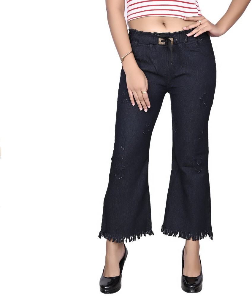 Zara Angel Regular Fit Women Black Trousers - Buy Zara Angel Regular Fit  Women Black Trousers Online at Best Prices in India