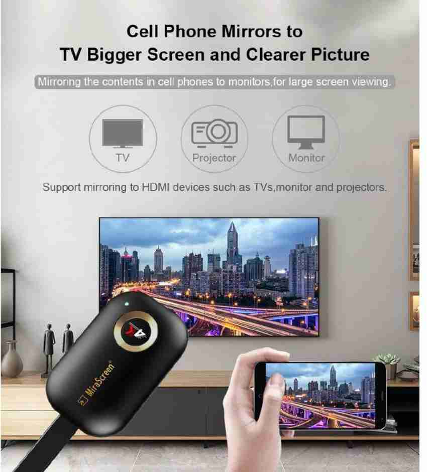 microware Mirascreen G9 Plus 2.4G 5G 4K Miracast Wifi for DLNA