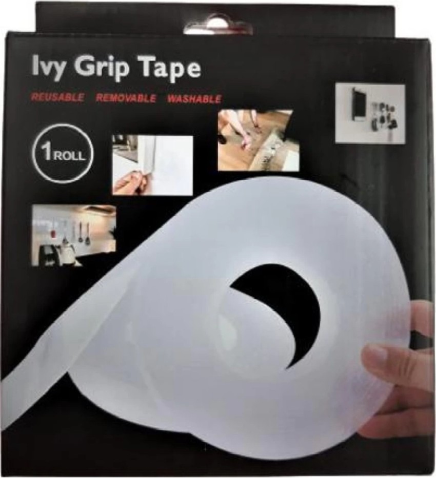tothepackaging Nano Tape Reusable, DIY Art & Craft Double  sided Ivy Grip Tape (Manual) - Double sided Ivy Grip Tape