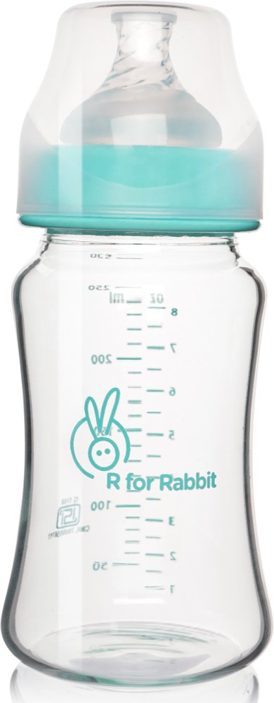 bottle feeding a rabbit