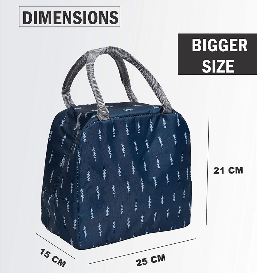 Buy 2 Storey Vertical Tiffin/Lunch Box with Insulated Lunch Bag (Off-White)  at MyneMoe – Myneemoe