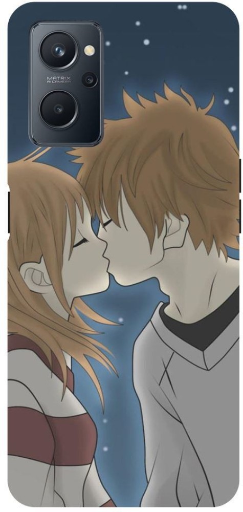 anime children kiss