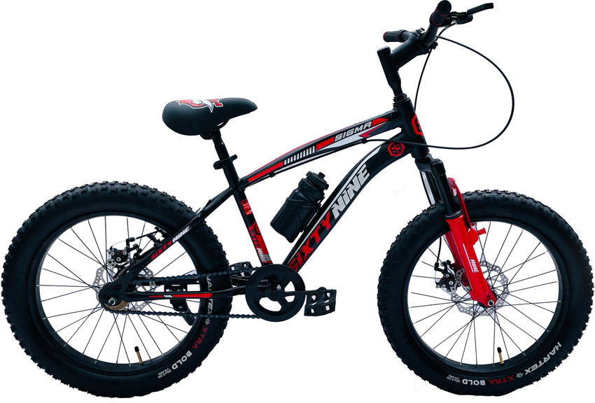 FOXGLOVE SIXTY NINE 20.300 HARTEX FAT TYRE TUBE BLACK FOR 5 PLUS